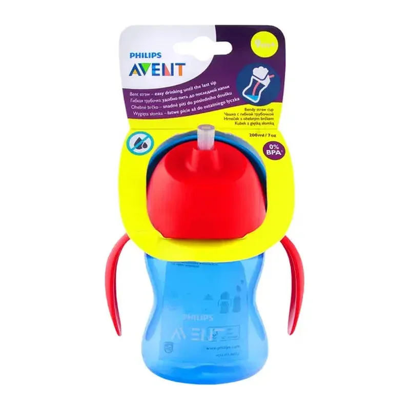 Avent Cană cu pai flexibil