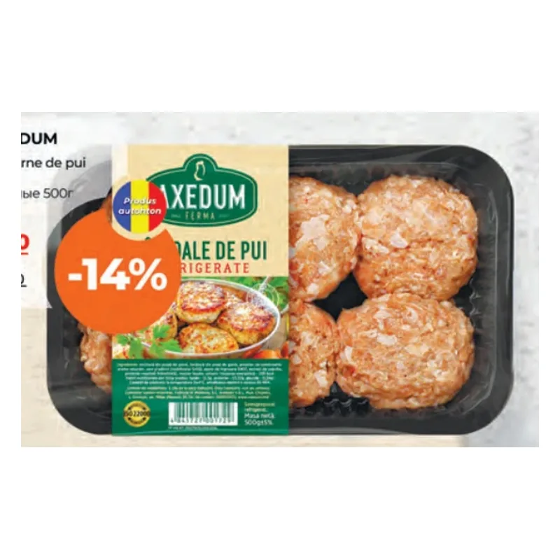 Axedum Pârjoale din carne de pui