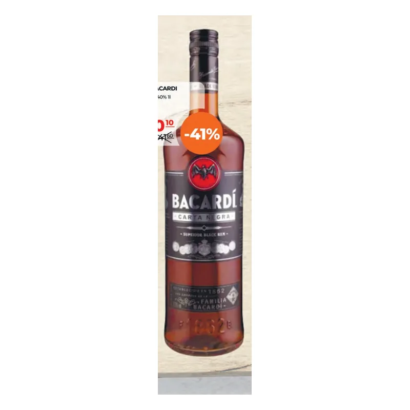 Bacardi Rom Black 40%