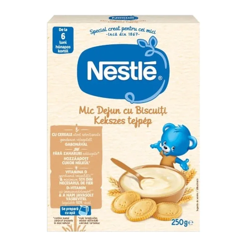 Nestle Cereale cu lapte și biscuiți