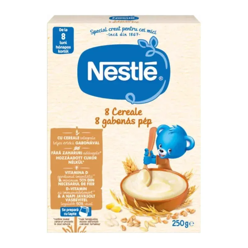 Nestle Terci 8 cereale fără lapte