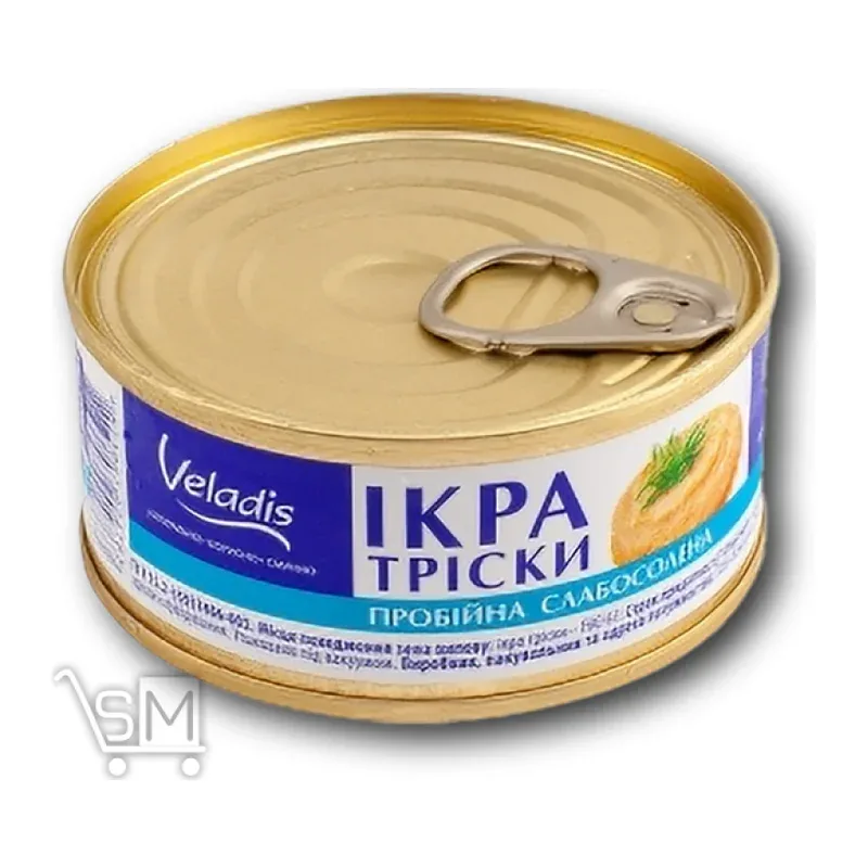 Veladis Icre de cod slab sărate